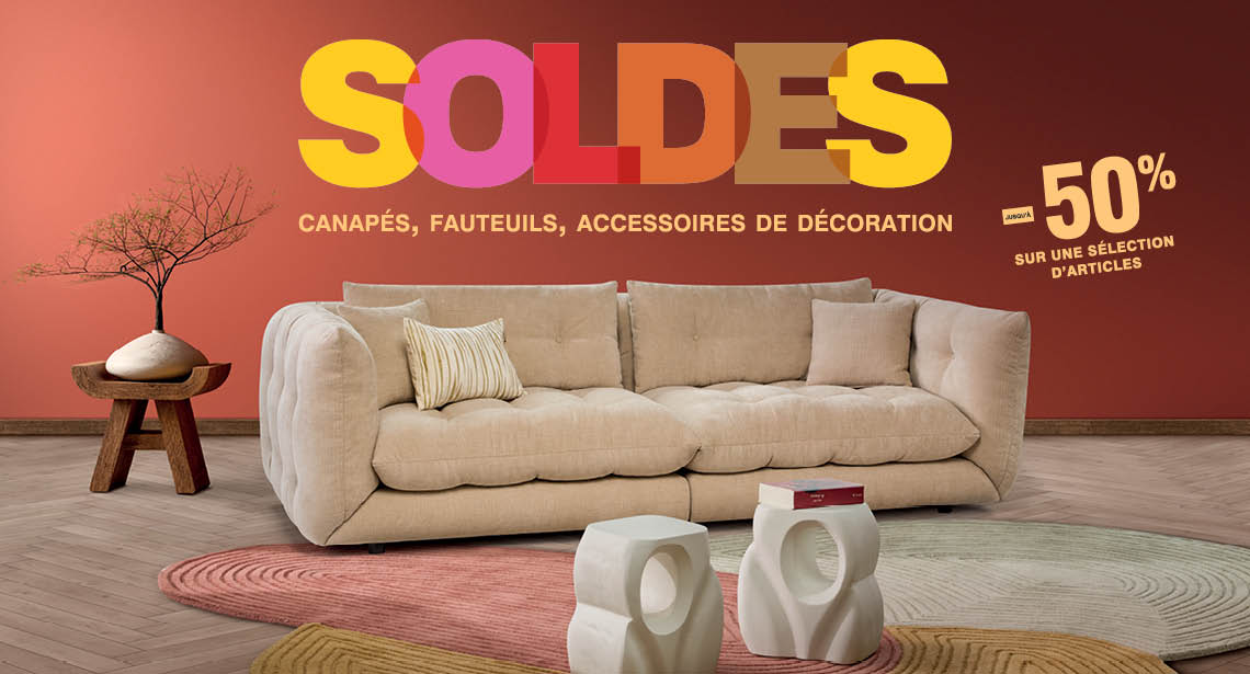 Soldes d'été - jusqu'à -50%